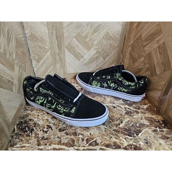 Brand New Vans Men's Off The Wall Skateboard Glow In The Dark Size 11.5. 025 - Picture 1 of 10